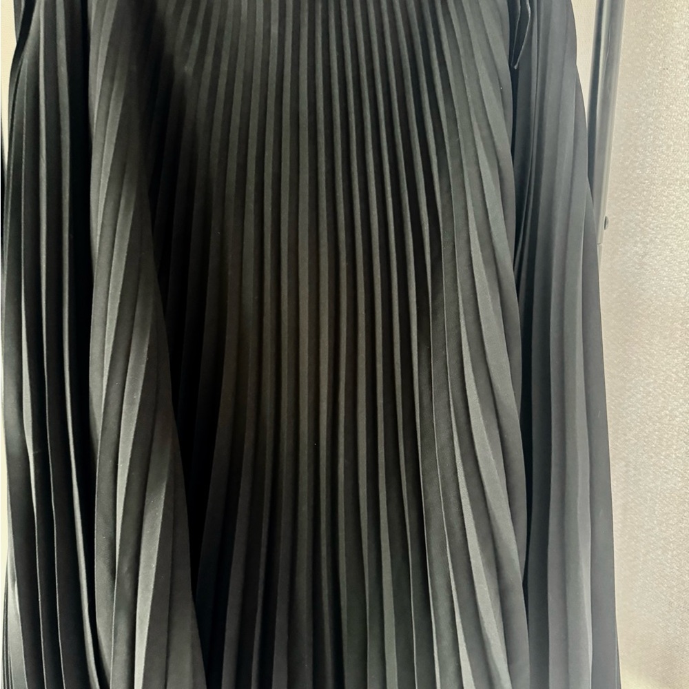 Anne Klein Black A-Line Skirt